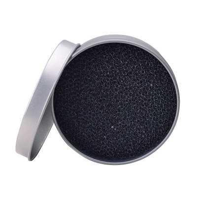 Metal Box Makeup Brush Cleaner Color Removing Black Sponge