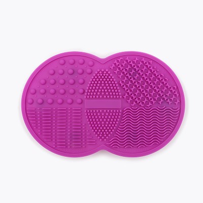 Free Sample OEM Silicone Makeup Brush Washing Brush Cleaner Mat